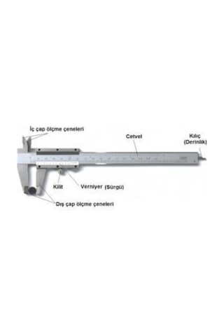 Merttools Mekanik Kumpas 150 Mm Metal Kasa 150mm 0,05mm