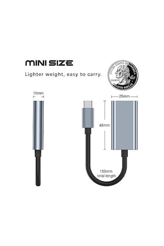 Mindorlen Monitör İçin Usb C - Hdmı Adaptörü, Macbook Pro İçin 4k Hdmı - Usb C Dizüstü Bağlantı İsta