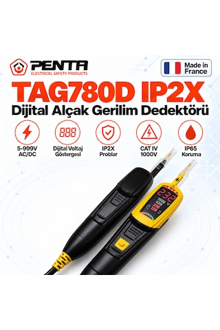 Penta Tag780d Ip2x Dijital Alçak Gerilim Dedektörü