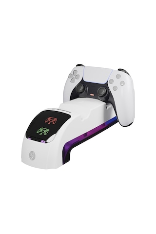 Rampage Rp-ps5 S Rgb Işıklı Kulaklık Standlı Playstation 5 Slim Uyumlu