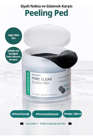 Dermatory Salicinic Pore Clear Black Pad