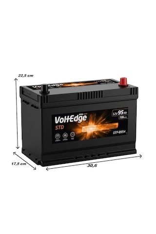 Otopratik Voltedge 12 V 95 Ah 720 A En Akü-2026
