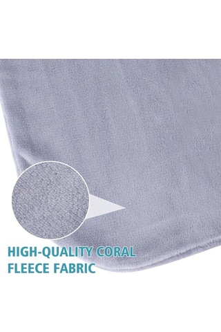 Wondernest Yastık Ve Omuz Lichen Isıtmalı Çıkarılabilir Boyun 3 Ql Gri