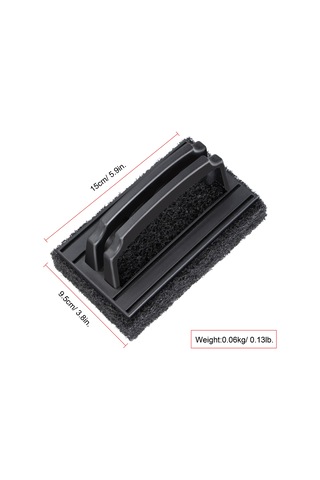 Hfambition Siyah Pratik Barbekü Izgarası Temizleme Fırçası - Dayanıklı Sponge, Yağ Ve Kireç Temizleyici, Tüm Izgara Tiplerine Uygun Çok Renkli