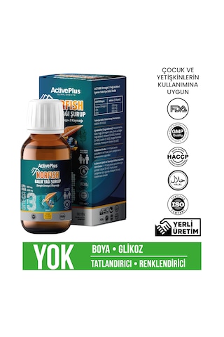 Active Plus Norfish Balık Yağı 150 ML