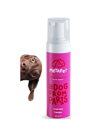 Metapet Koku Giderici Kuru Köpük Köpek Şampuanı Organik Hassas Ciltli Yavrular İçin 200 ML