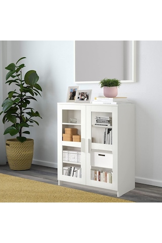 Dekorex Kns-104-c-beyaz 2 Cam Kapaklı Konsol Genel