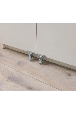 Çok Amaçlı 2 Kapaklı Mutfak Erzak Kiler Dolap 86x52x180 cm