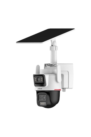 Dahua Ipc-pts2649c-3e3z-4gb20, 2x 3mpix, 2,8 Lens+3,6 Lens, Wizcolor, 50mt Gece Görüşü, Ip66, Hybrid-zoom Pt 4g Solar Ip Kamera