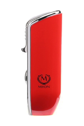 Myon 3 Pürmüz Alev Delicili Puro Çakmağı Kırmızı