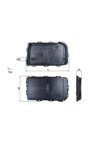 Bmw Şanzıman Karteri 8hp45 F10-20-30-01 8hp70
