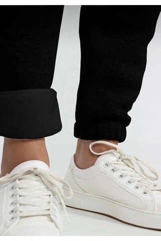 Lion Company Unisex 2ip Şardonlu Kışlık Eşofman Altı Esf01 Siyah