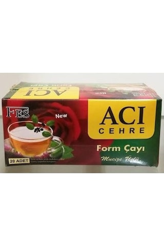 Fes Acı Cehre Form Bitki Süzen Poşet Çay 20 x 2 G