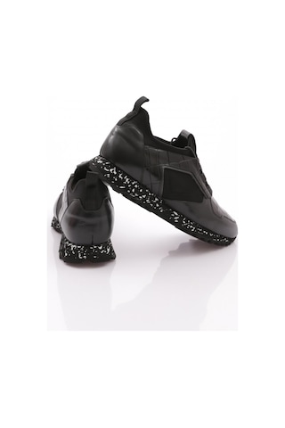 Dgn 5105 Erkek Bağcikli Sneakers Ayakkabi Siyah