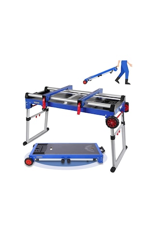 Workpro Wp289020 150kg 4ü 1 Arada Tekerlekli Çok Amaçlı Profesyonel Çalışma Tezgâhı Fr Wp289020