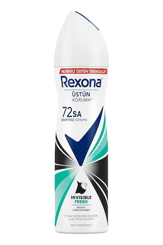 Kadın Sprey Deodorant Invisible Fresh Deep 72 Saat Kesintisiz Üstün Koruma 150 Ml
