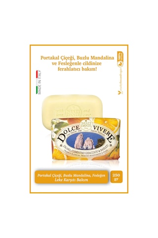 Nesti Dante Sabun Dolce Vivere Capri Turunçgil Kokusu Vegan Bakım 250 G
