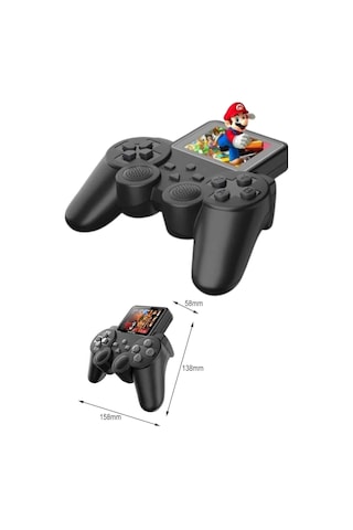 S10 - 32 - Gamepad 520 Oyunlu Kla Tnabilir Retro Oyunlar Oyun Konsolu - Kmrsfres - El Atarisi