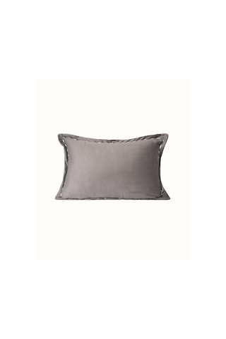 Koza Home İbiza Antrasit Kadife Yastık 30x50 5016