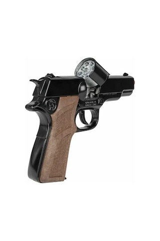 Vıp Kalite Metal Polis Tabancası Metal Kapsül Tabancası 8li Kapsül Polis Tabancası Oyuncak Tabanca