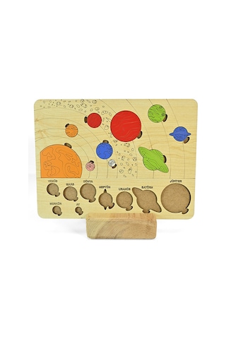 Güneş Sistemi Bul Tak Puzzle