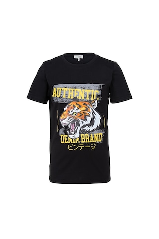 Brz Kıds Brz Kids Kaplan Baskılı Erkek Çocuk Kısa Kollu T-shirt-siyah Siyah