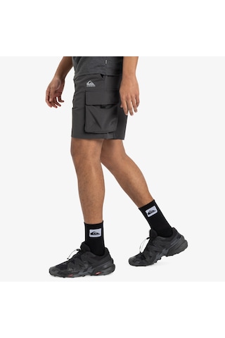 Quiksilver Run Ashore Erkek Siyah Günlük Bermuda Şort - Eqyws03822