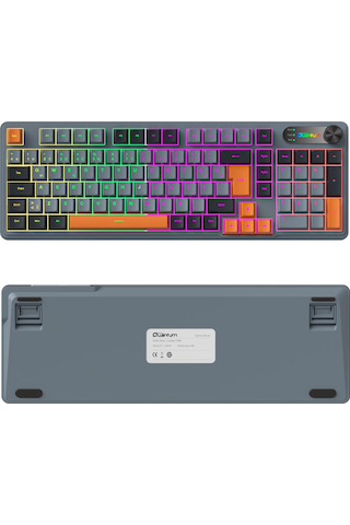 Quantum Gaming Lumitech Membran Ip98 19 Tuş Anti-ghosting Rgb Gaming Kablolu Klavye
