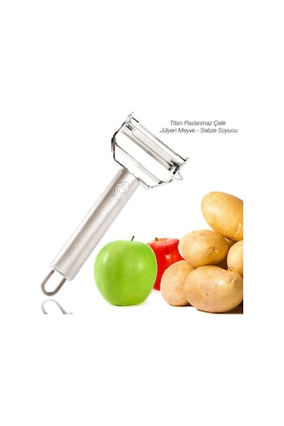 Jülyen Meyve Sebze Soyucu Titan Paslanmaz Çelik