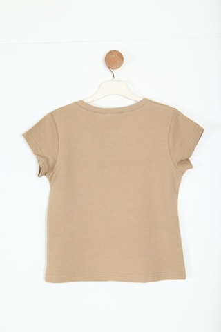 Xo Kids Kız Çocuk Tişort 8-14 Yaş 38406 Camel