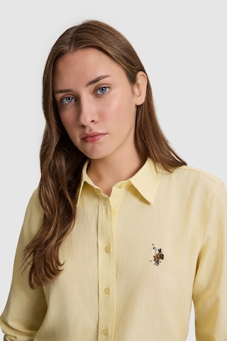 U.S. Polo Assn. U.s. Polo Assn. Kadın Açık Sarı Gömlek Basic 50320204-vr004 Acık Sarı