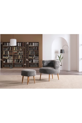 Barel Özel Tasarım Çay Seti Koltuk Takımı,berjer Ve Puf Ofis Balkon Cafe Bahçe Salon Mobilyası 3 Lü Takım Renkli Çok Renkli