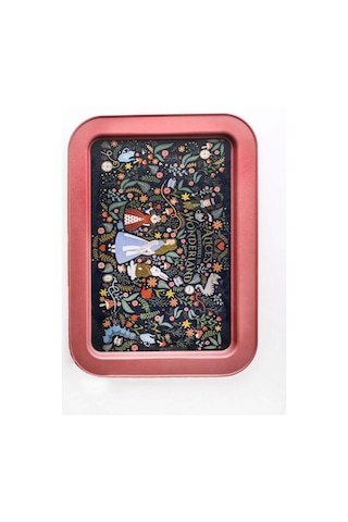 Fairytale Desenli Grande Metal Tepsi, 31 X 43 Cm