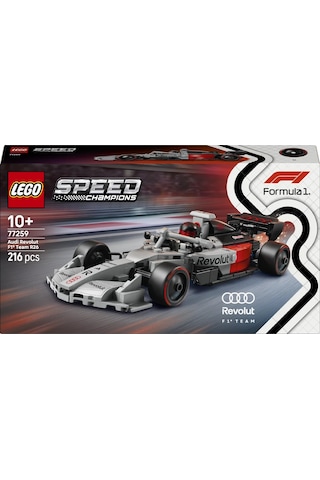 LEGO® Speed Champions Audi Revolut F1® Team R26 Yarış Arabası 77259 - 10 Yaş ve Üzeri Çocuklar için Oyuncak Yapım Seti (215 Parça)