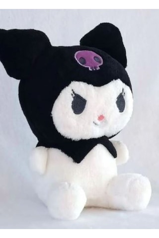 Siyah Kuromi Pelüş 25cm Beyaz - Siyah