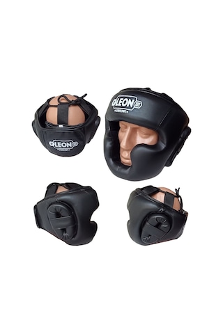 Aksaspor Leon Hardy Boks, Muay Thai Ve Kick-Boks Antrenman Kaskı Siyah