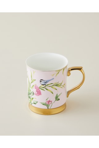 English Home Vanilla New Bone China Kupa 400 Ml Açık Pembe