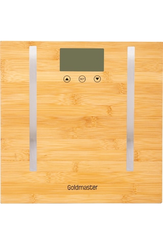 GoldMaster Gm-7189 Bioslim Bambu Vücut Analiz Baskülü