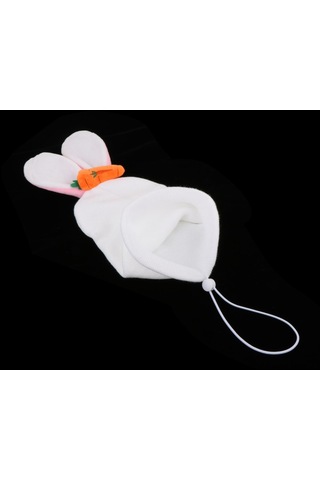 Suntek Kar Kayak Kaskı Kapağı Dekor Yıkanabilir Beyaz Beyaz