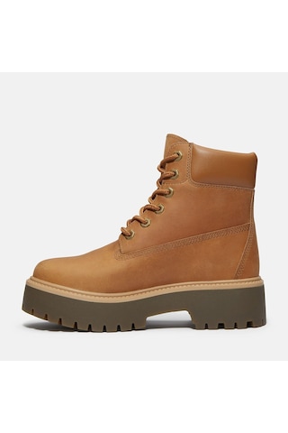 Timberland Stone Street 6 Inch Lace Up Waterproof B Kadın Bot-31860 Krem