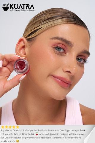 Kuatra Red Marigold Işıltı Veren Nemlendirici Balm 7 ML