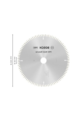 Çok Amaçlı Daire Testere Bıçağı, 254 X 30 Mm, 96 Diş