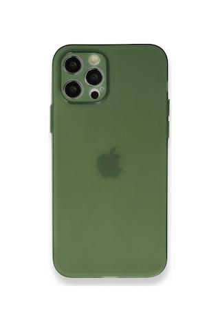 Apple Uyumlu  iPhone 12 Pro Max Kilif Ultra Ince Hayalet Sert Kapak 388204058