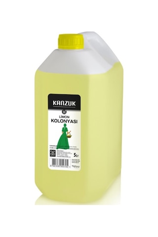 Kanzuk 60 Derece Limon Kolonyası Bidon 5 L Kanzuk 60 Derece Limon Kolonyası Bidon 5 L