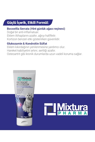 Mixtura Pharma Artrocat Ve Kas nı Macun Kedi Maltı