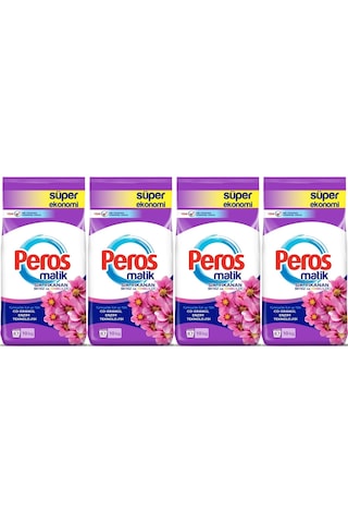 Peros Matik Toz Çamaşır Deterjanı 40kg Yıldız Çiçeği Beyaz-renkli
