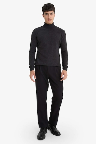 Defacto Slim Fit Dar Kesim Balıkçı Yaka Basic Düz Triko Kazak R1124az25wngr210 Gri-gr210