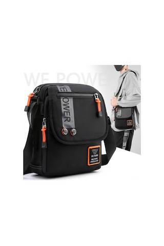 Tenfowee Erkek Nylon Çanta: Hafif, Dayanıklı, Kolay Taşınır - Çapraz Çanta, Günlük Kullanıma Uygun, Mavi