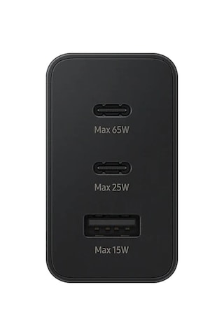 Samsung Uyumlu 3In1 Trio 65W 2Xpd Usba Şarj Aleti 3 Çıkış Ep-T6530Nbegww