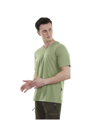 Alpinist Vortex Erkek T-shirt Yeşil 001